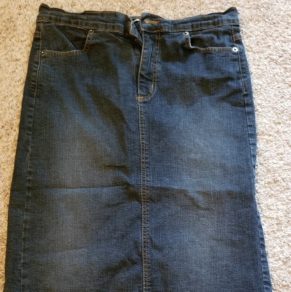 Forever 21 Jean Skirt